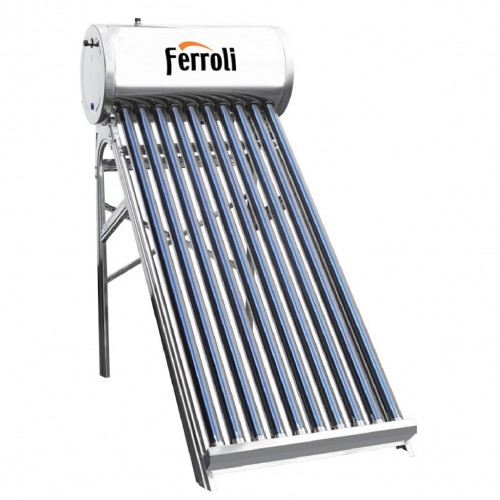 Panou solar presurizat Ferroli EcoHeat 15 cu boiler 150 litri si 15 tuburi